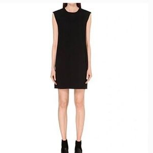 Vince Black Sheath Crew Neck Dress Size M